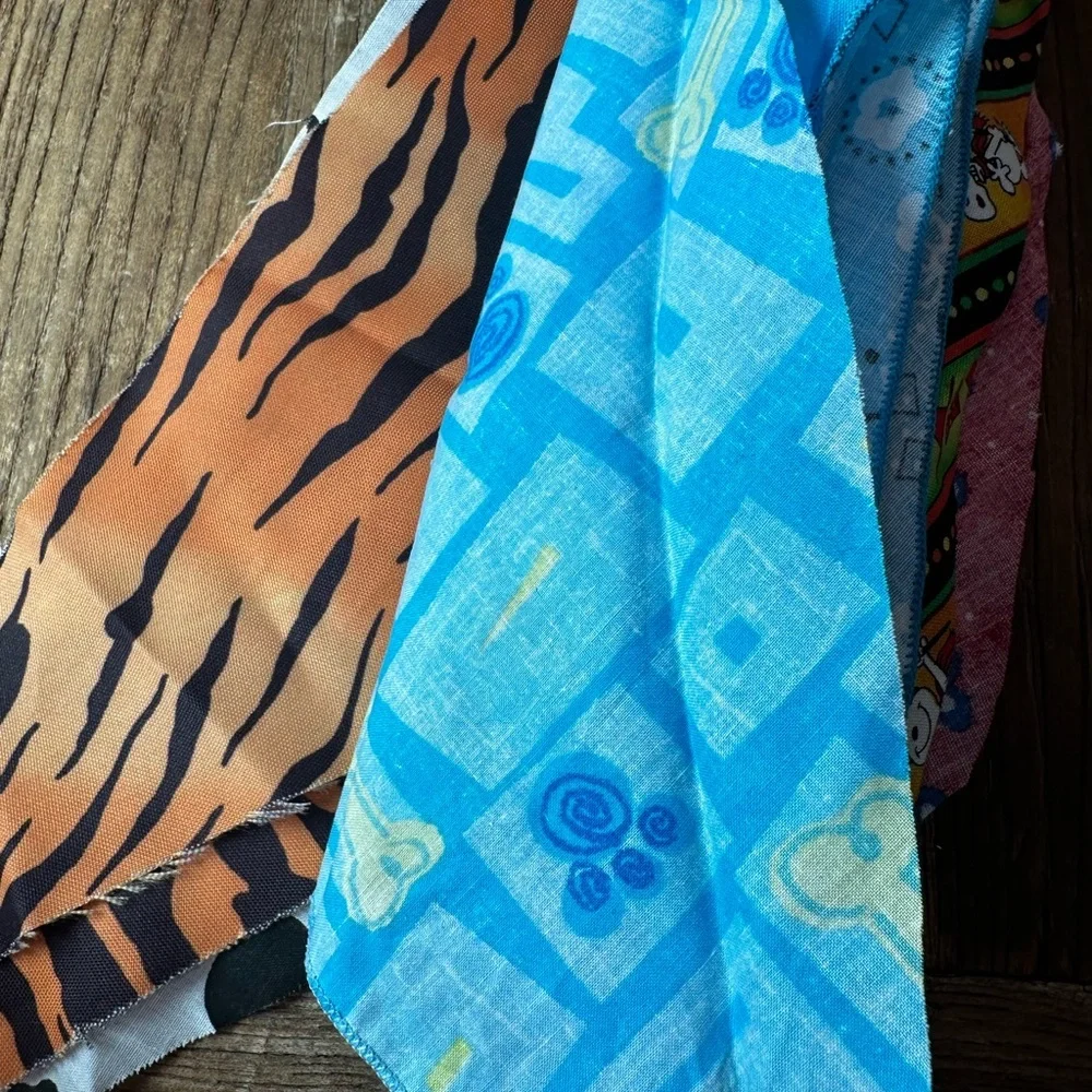 Colorful Dog Bandana Set (scarf) for Xsmall dogs